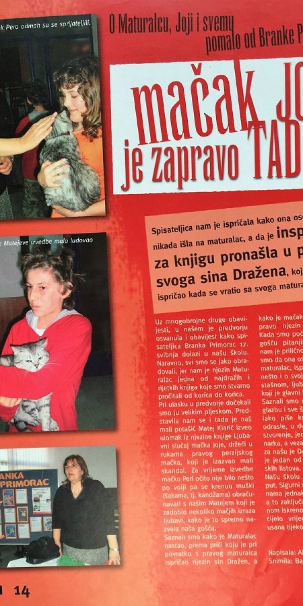 Danica, oš ljudevit gaj, osijek, 2003